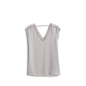 Les Serein Light Grey Blouse - Small